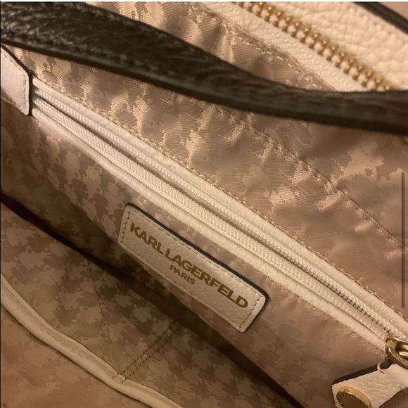 ❌SOLD❌NWOT✨Karl Lagerfeld Paris- Bobbi Colorblock Bow Satchel✨ - Picture 8 of 9